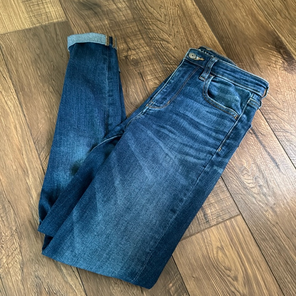 American Eagle Super High-Rise Jegging Crop Jeans